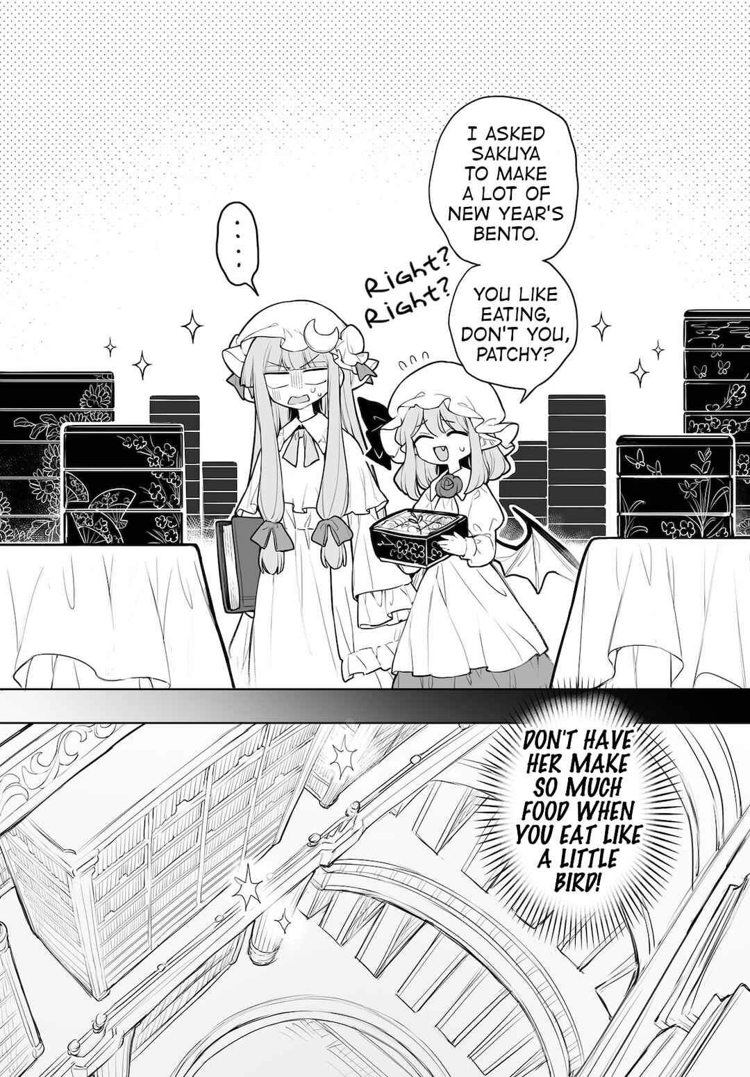 Touhou Project Niji Sousaku Series - Koumakan no Onnatachi Chapter 10 - Page 4
