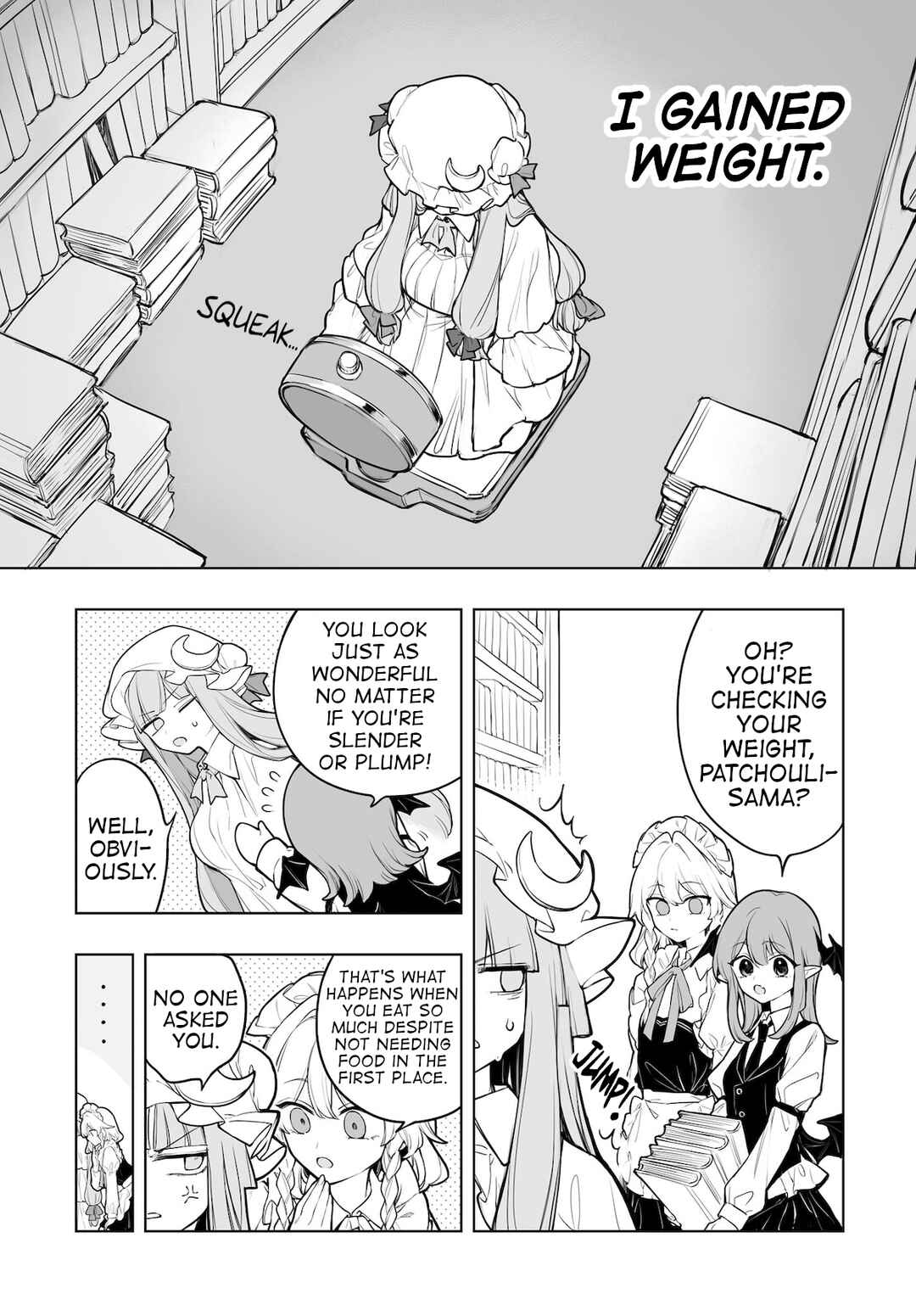 Touhou Project Niji Sousaku Series - Koumakan no Onnatachi Chapter 10 - Page 5