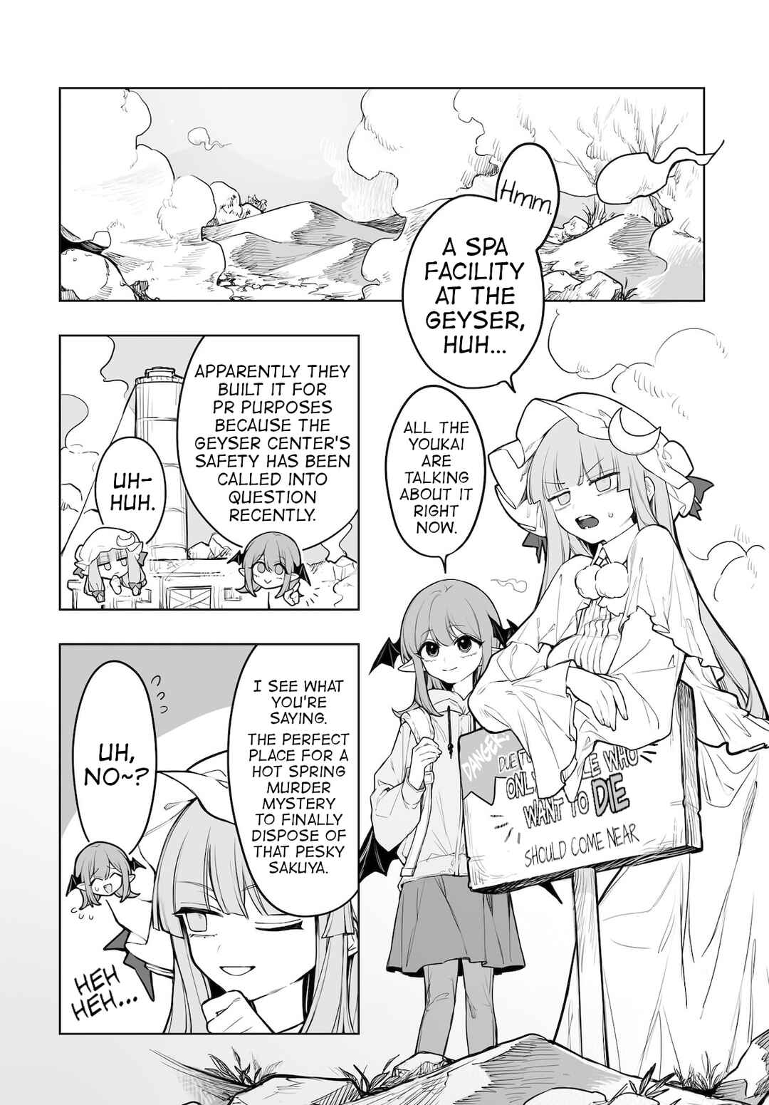 Touhou Project Niji Sousaku Series - Koumakan no Onnatachi Chapter 10 - Page 8