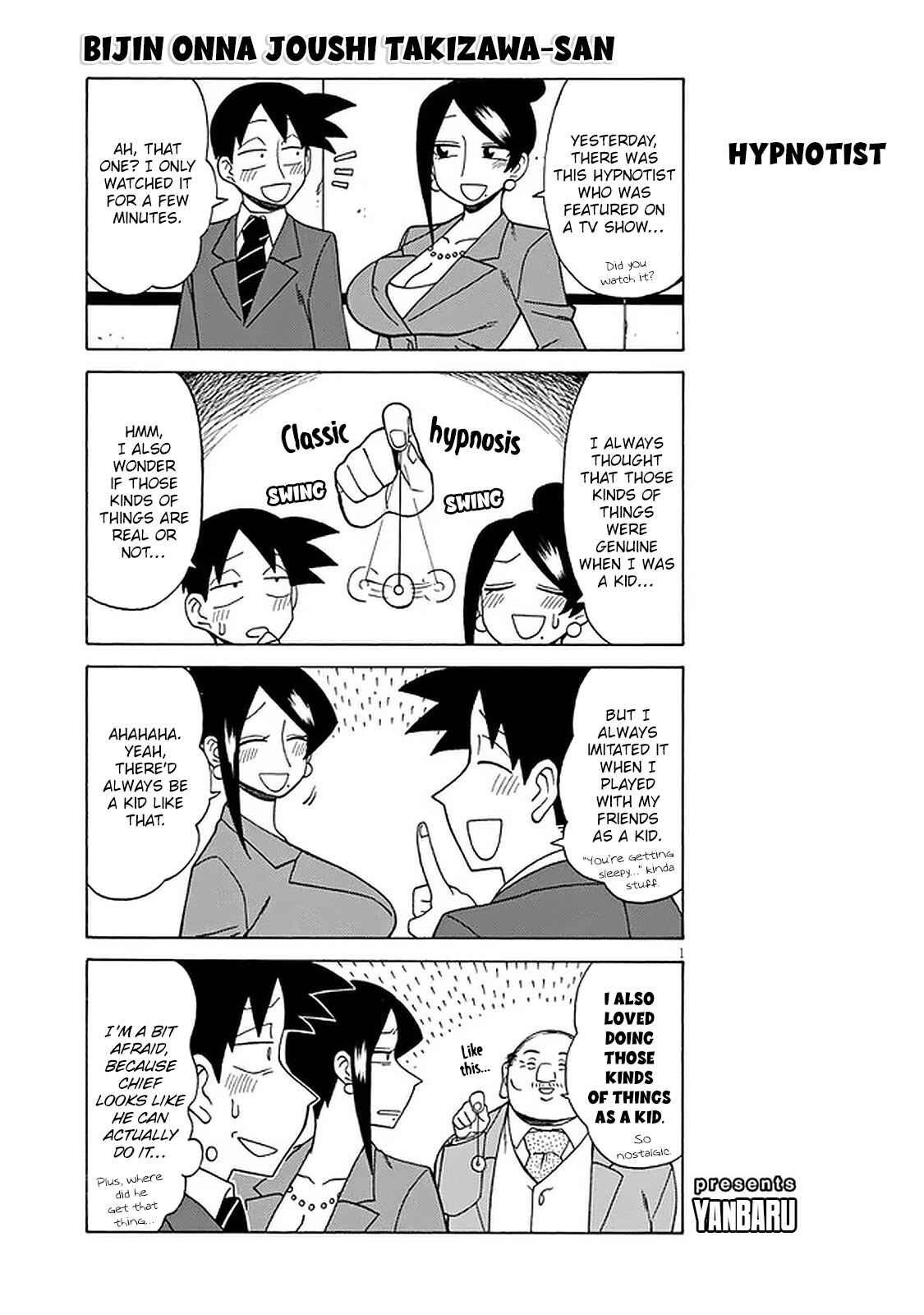Bijin Onna Joushi Takizawa-san Chapter 113 - Page 1