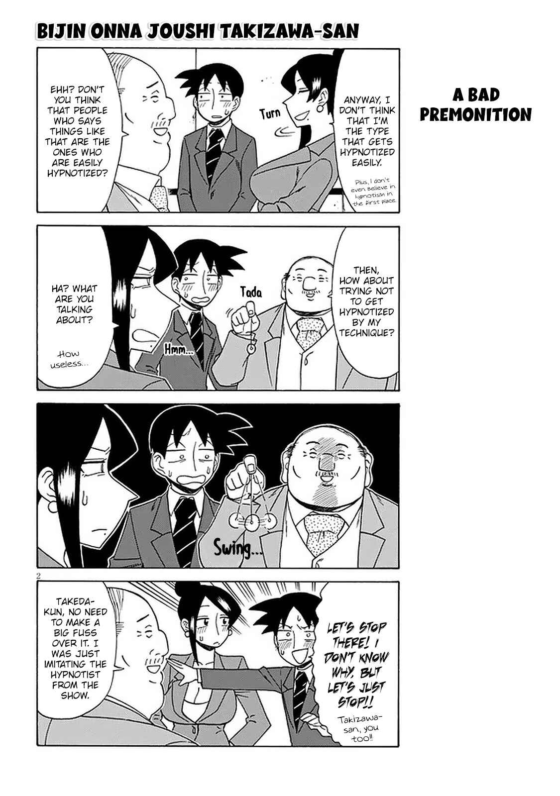 Bijin Onna Joushi Takizawa-san Chapter 113 - Page 2