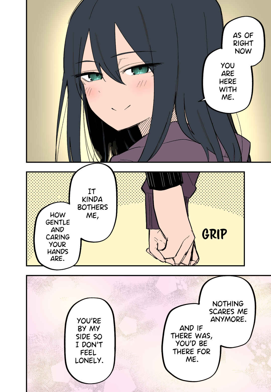Moto Azadarake no Kanojo ga Shinpai de (Fan Colored) Chapter 6 - Page 2