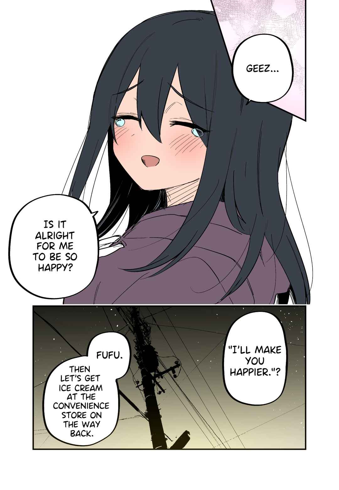 Moto Azadarake no Kanojo ga Shinpai de (Fan Colored) Chapter 6 - Page 3