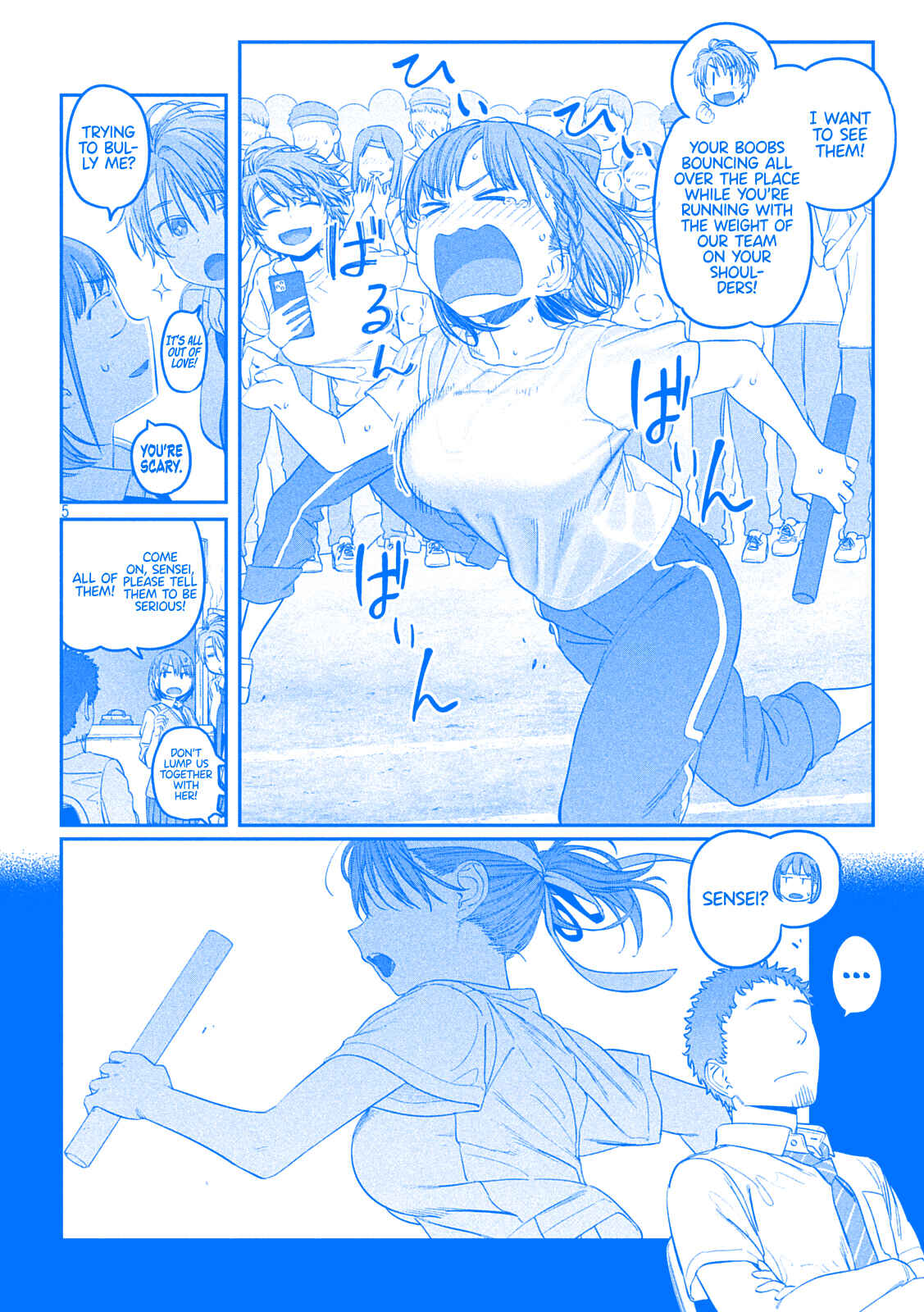 Getsuyoubi no Tawawa (Blue) (Fan Colored) Chapter 44 - Page 5