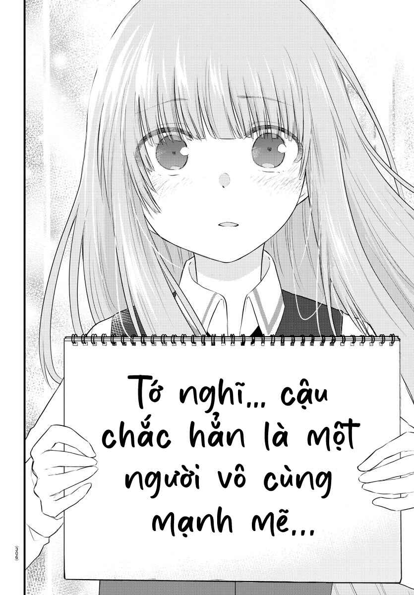 Koe ga dasenai Shoujo wa "Kanojo ga Yasashisugiru" to Omotte iru Chapter 44 - Page 4