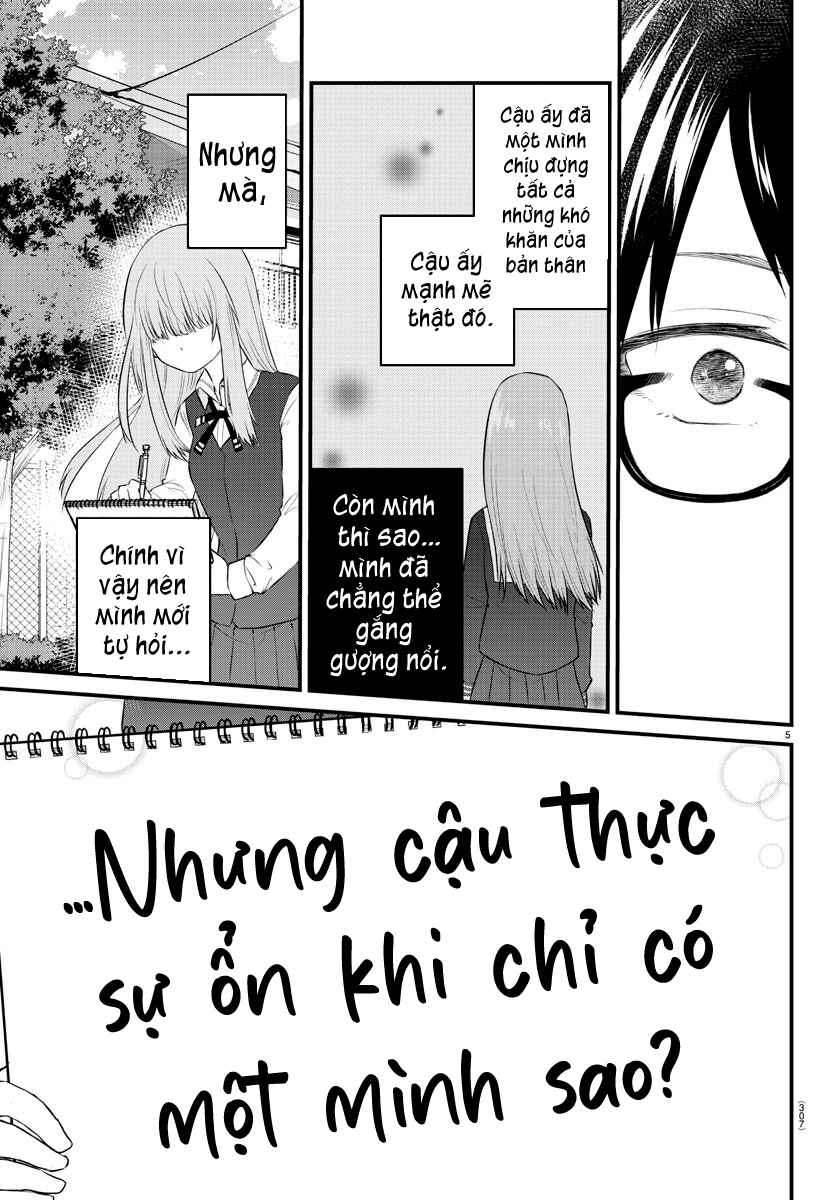 Koe ga dasenai Shoujo wa "Kanojo ga Yasashisugiru" to Omotte iru Chapter 44 - Page 5