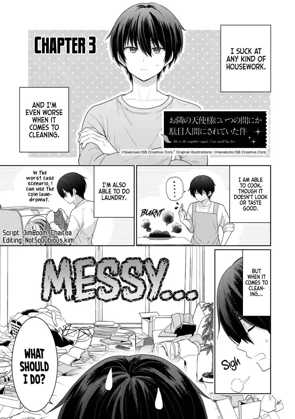 Otonari no Tenshi-sama ni Itsunomanika Dame Ningen ni Sareteita Ken Chapter 3.1 - Page 2