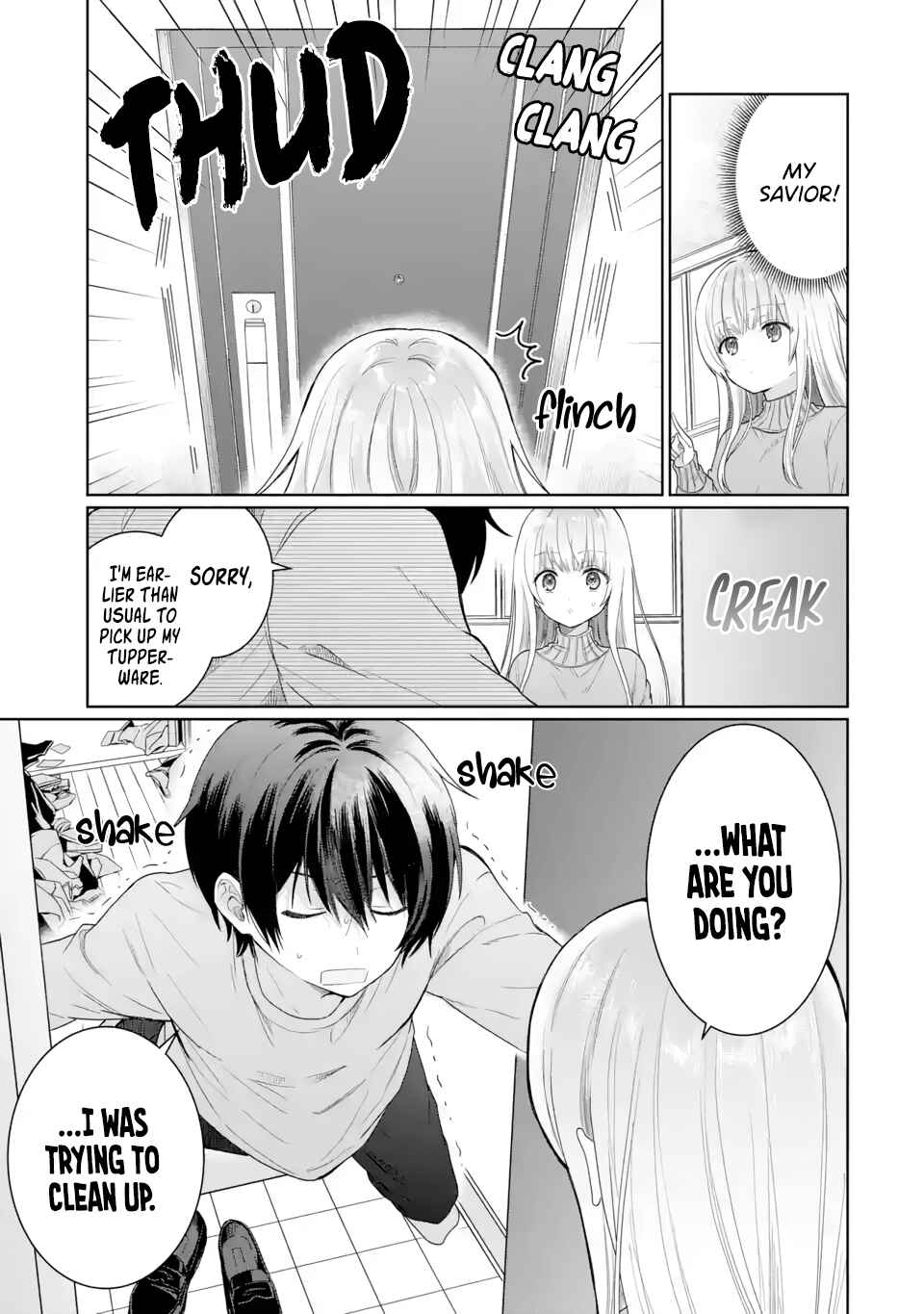 Otonari no Tenshi-sama ni Itsunomanika Dame Ningen ni Sareteita Ken Chapter 3.1 - Page 4