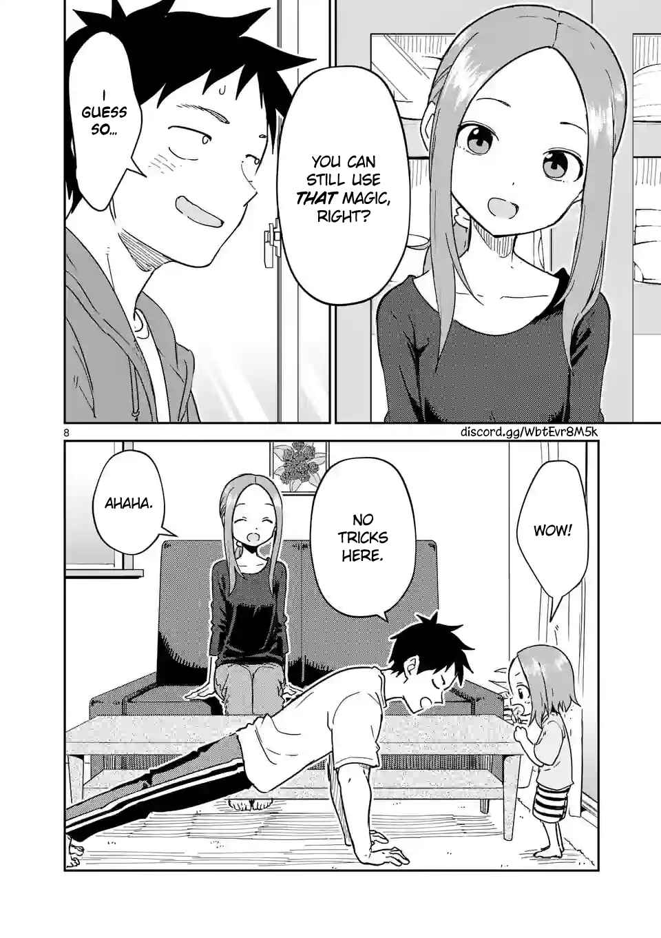 Karakai Jouzu no (Moto) Takagi-san Chapter 272 - Page 8