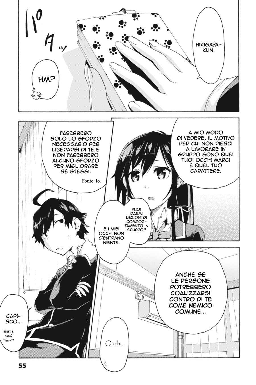 Yahari Ore no Seishun Love Come wa Machigatteiru @comic Chapter 2 - Page 18