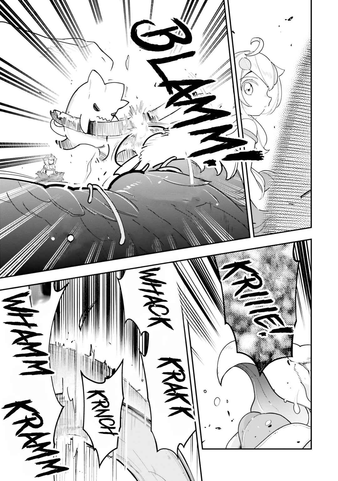 Shokubutsu Monster Musume Nikki: Seijo datta Watashi ga Uragirareta Hate ni Alraune ni Tensei Shite Shimatta node, kore kara wa Kougousei o Shinagara Shizuka ni Shokubutsu Life o Sugoshimasu Chapter 24 - Page 22
