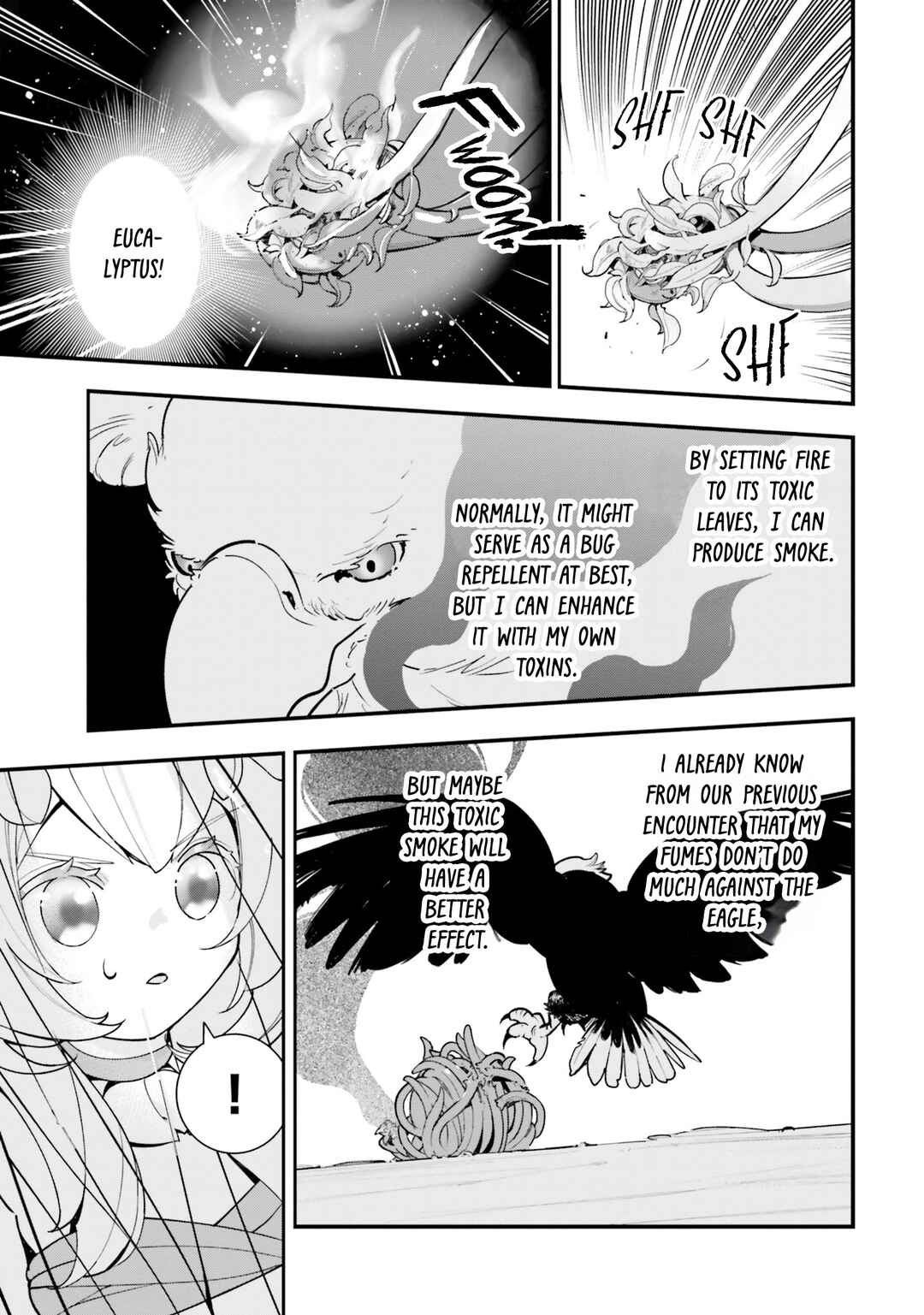 Shokubutsu Monster Musume Nikki: Seijo datta Watashi ga Uragirareta Hate ni Alraune ni Tensei Shite Shimatta node, kore kara wa Kougousei o Shinagara Shizuka ni Shokubutsu Life o Sugoshimasu Chapter 24 - Page 8