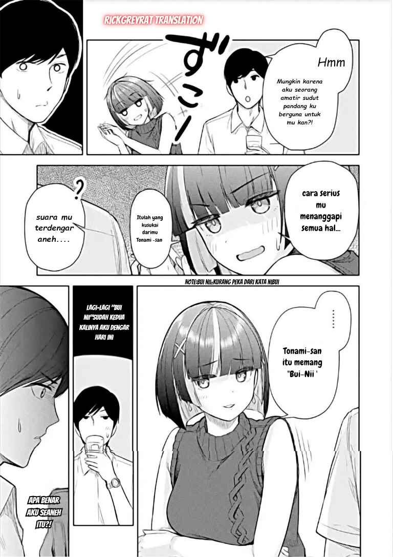 Tachinomi Izakaya de Kuudere Downer-kei Joshidaisei ga Tonari ni Kuru Hanashi Chapter 9 - Page 17
