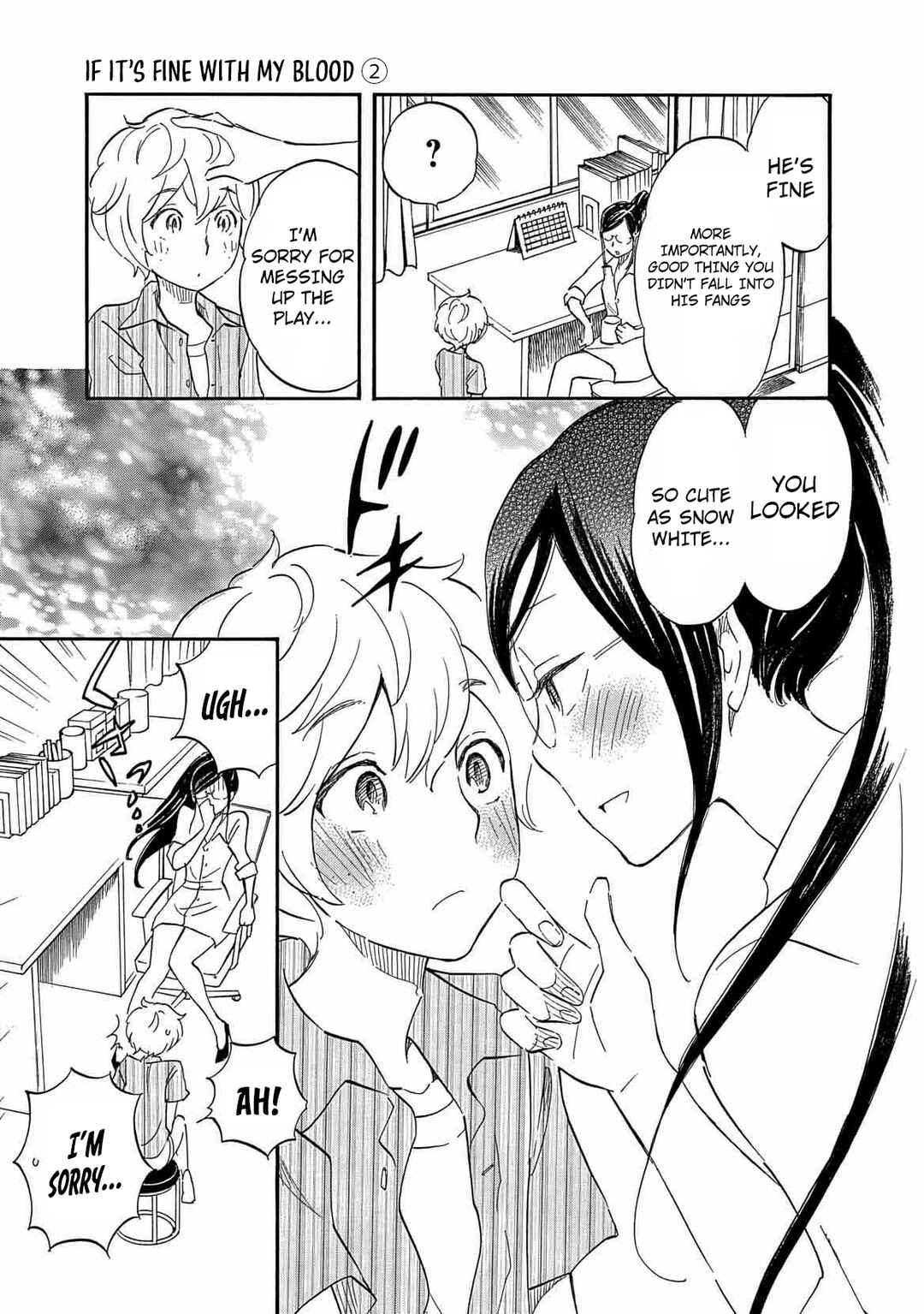 If It Is Fine With My Blood Chapter 8 - Page 24