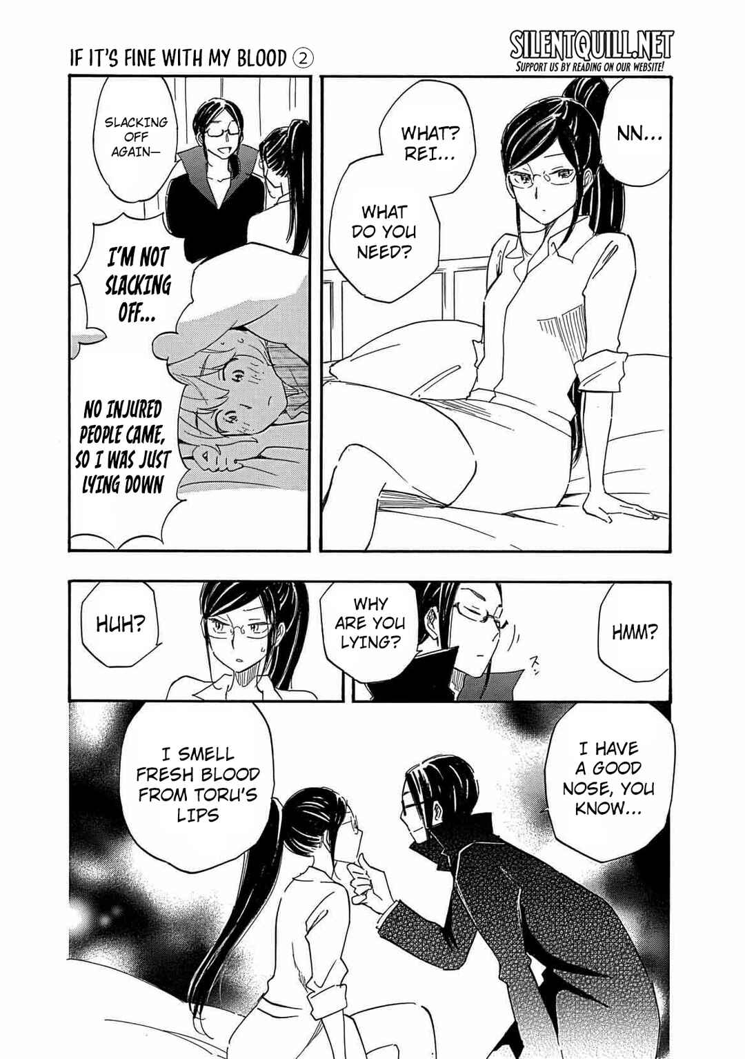 If It Is Fine With My Blood Chapter 8 - Page 6