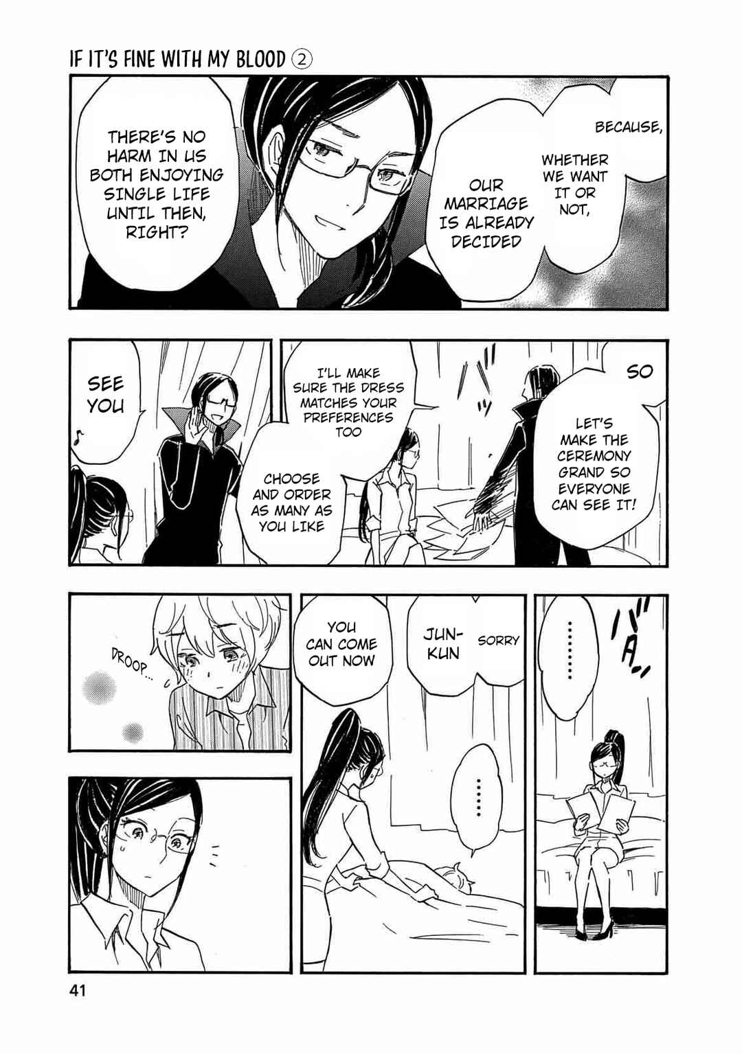 If It Is Fine With My Blood Chapter 8 - Page 8