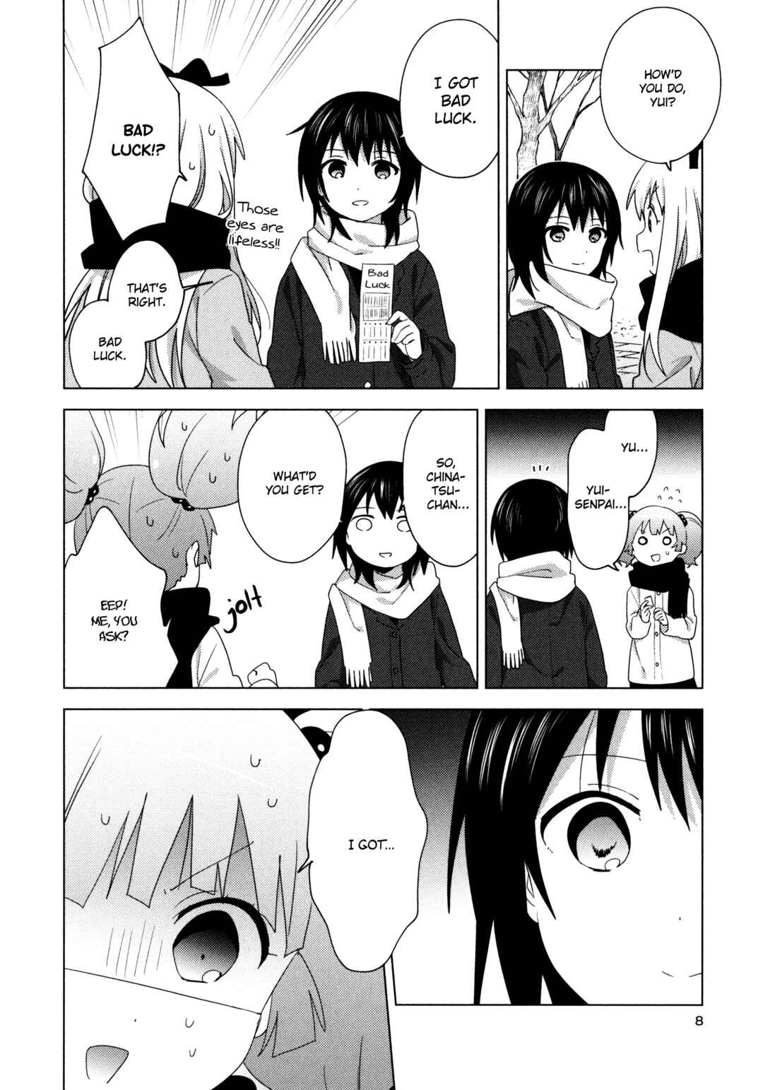 Yuru Yuri Chapter 158.5 - Page 8