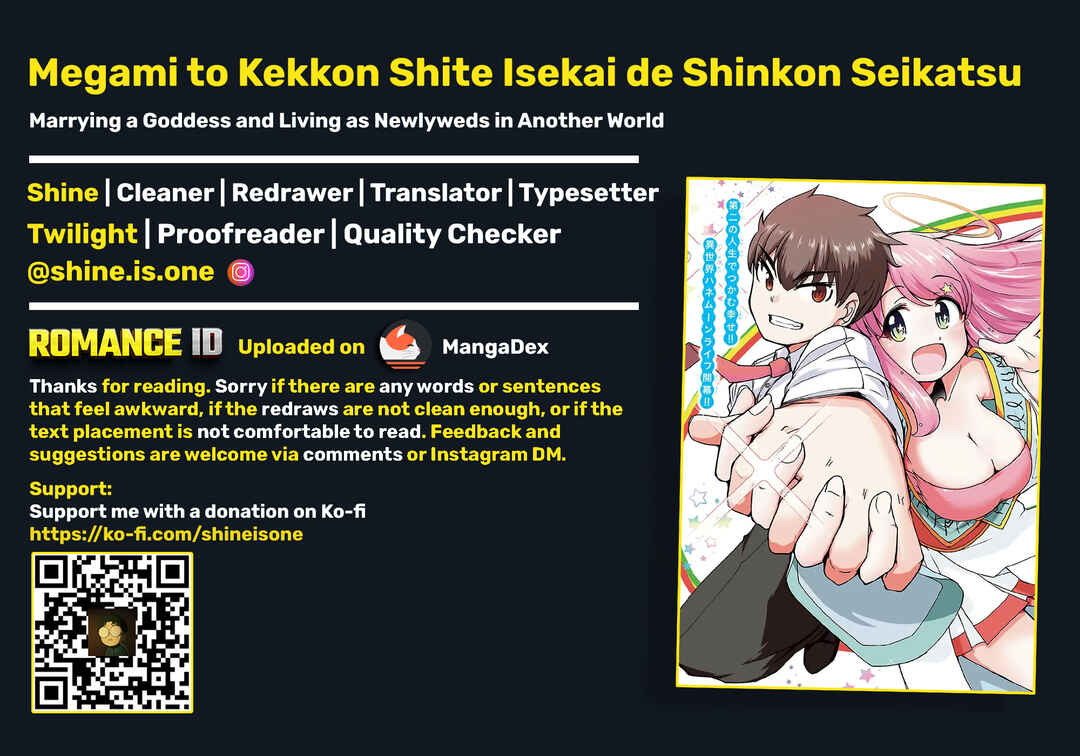 Megami to Kekkon Shite Isekai de Shinkon Seikatsu Chapter 6 - Page 26