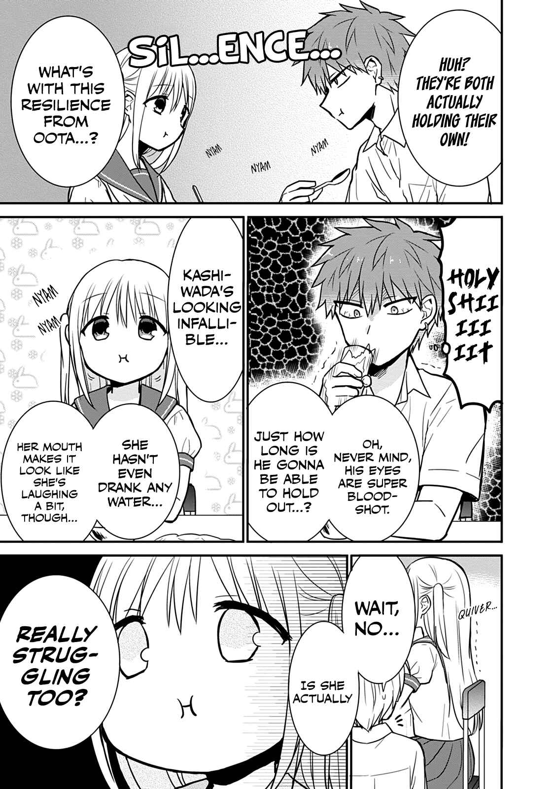 Kao ni Denai Kashiwada-san to Kao ni Deru Oota-kun Chapter 40 - Page 8