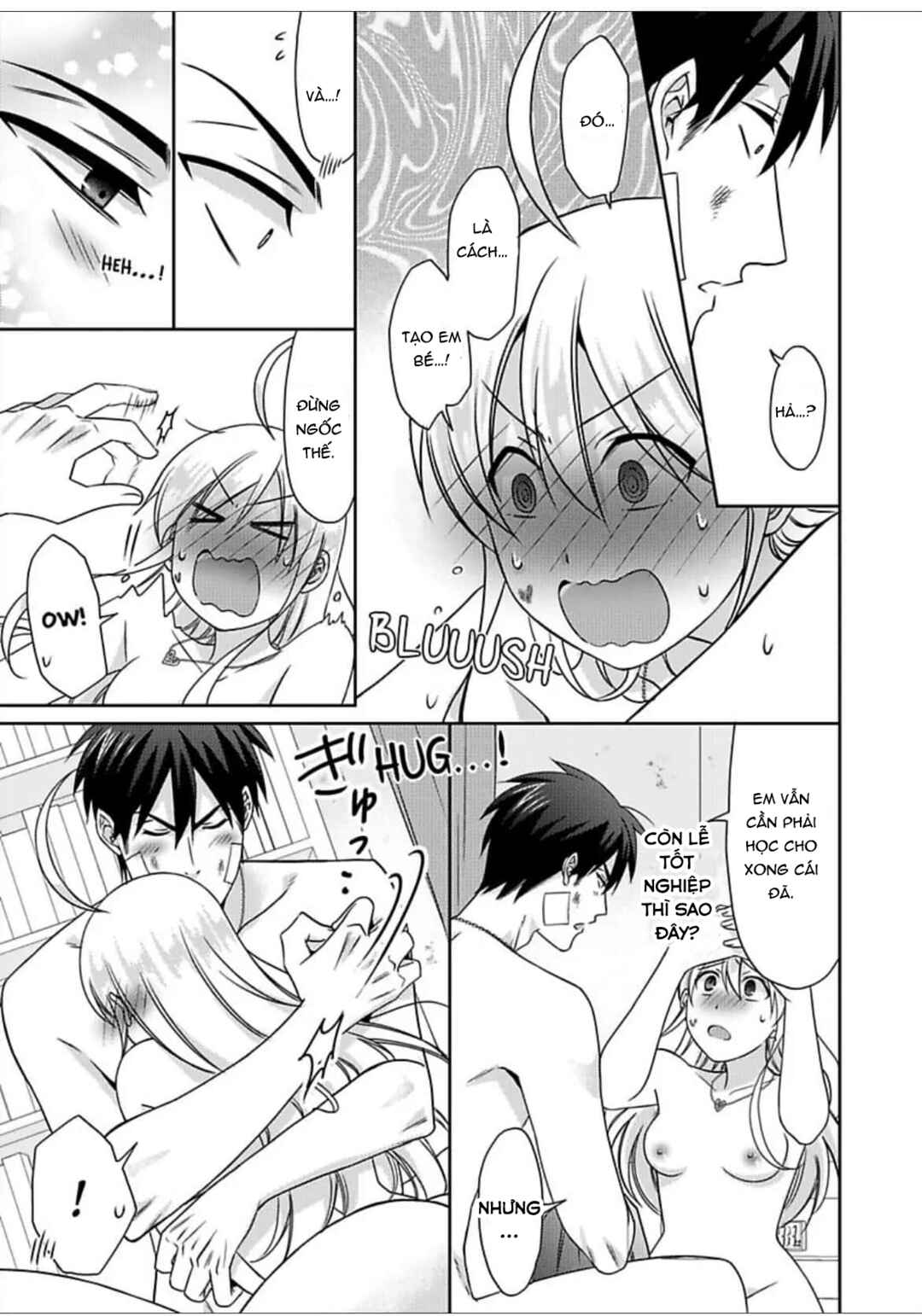 Nyotaika Yankee Gakuen ☆ Ore no Hajimete, Nerawaretemasu. Chapter 53 - Page 24