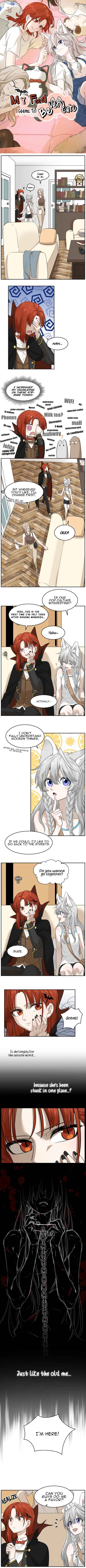 Wǒ de shíwù kàn qǐlái hěn kě'ài' Chapter 4 - Page 1