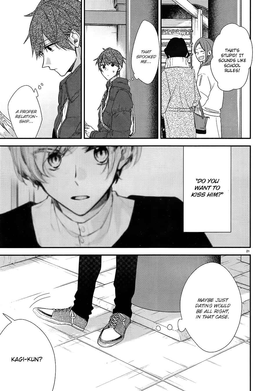 Hirano to Kagiura Chapter 6 - Page 22