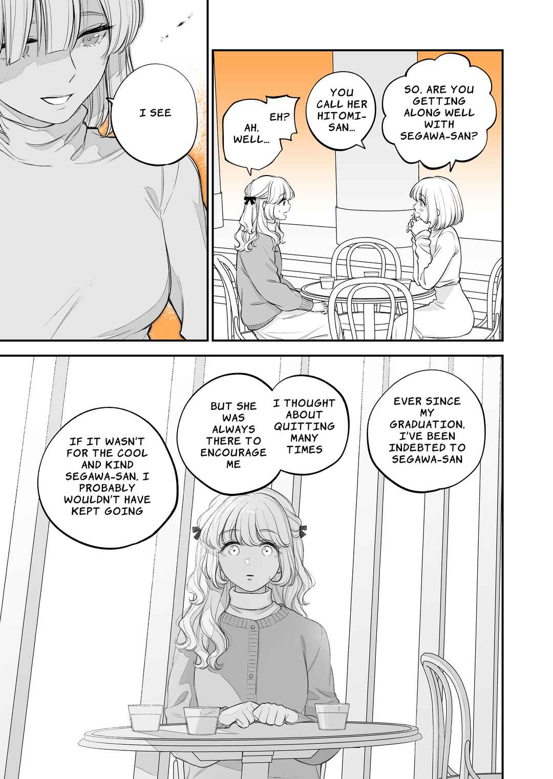 Genkai OL to Joshi Daisei ga 〇〇 Suru Hanashi Chapter 8.2 - Page 3