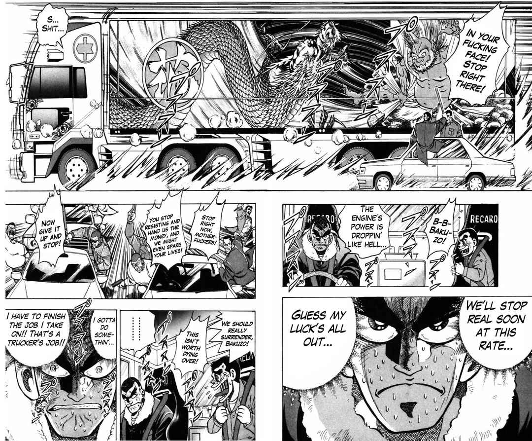 Trucker Legend Bakuzo Chapter 10 - Page 10