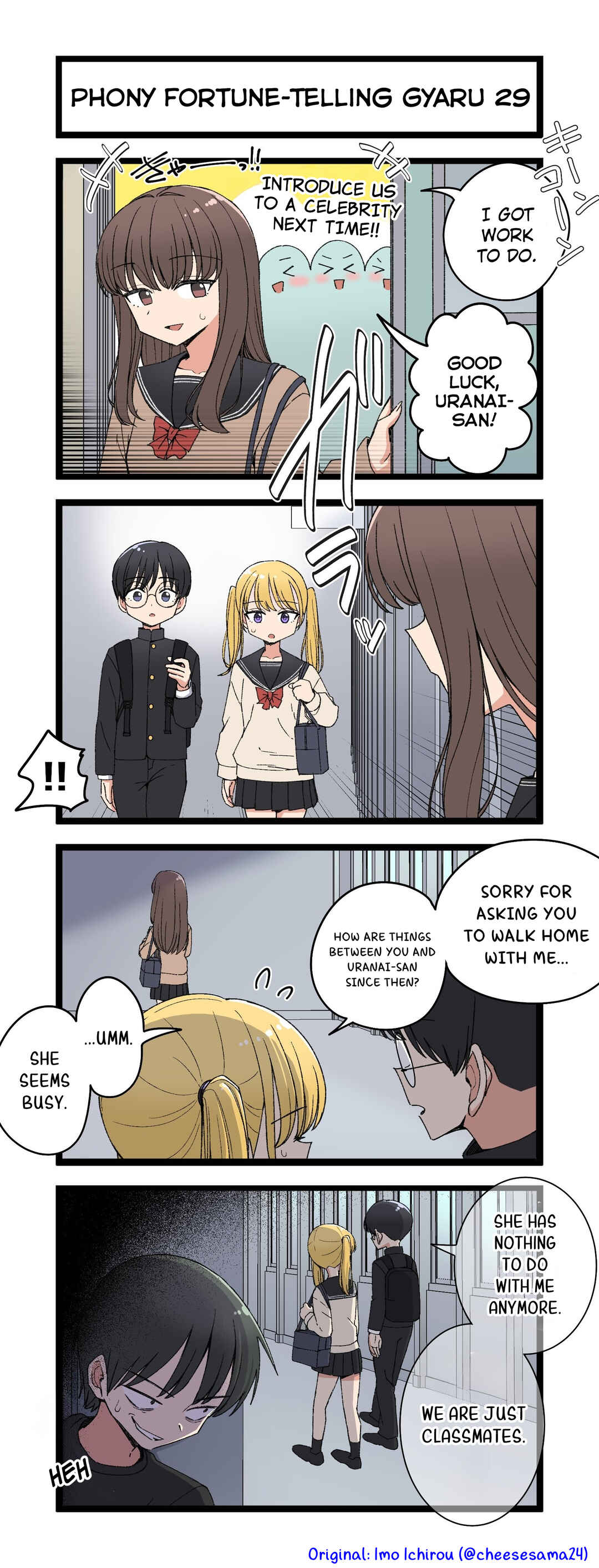 Phony Fortune-Telling Gyaru Chapter 29 - Page 1