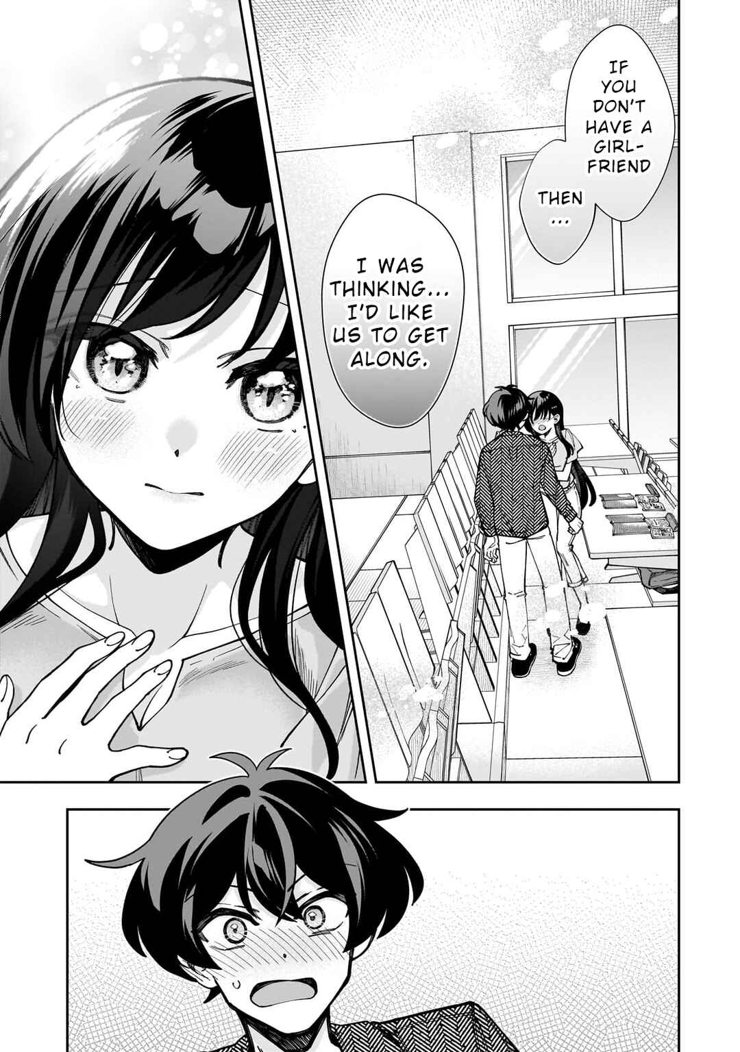 Net no "Oshi" to Real no "Oshi" ga Tonari ni Hikkoshite Kita Chapter 5 - Page 1