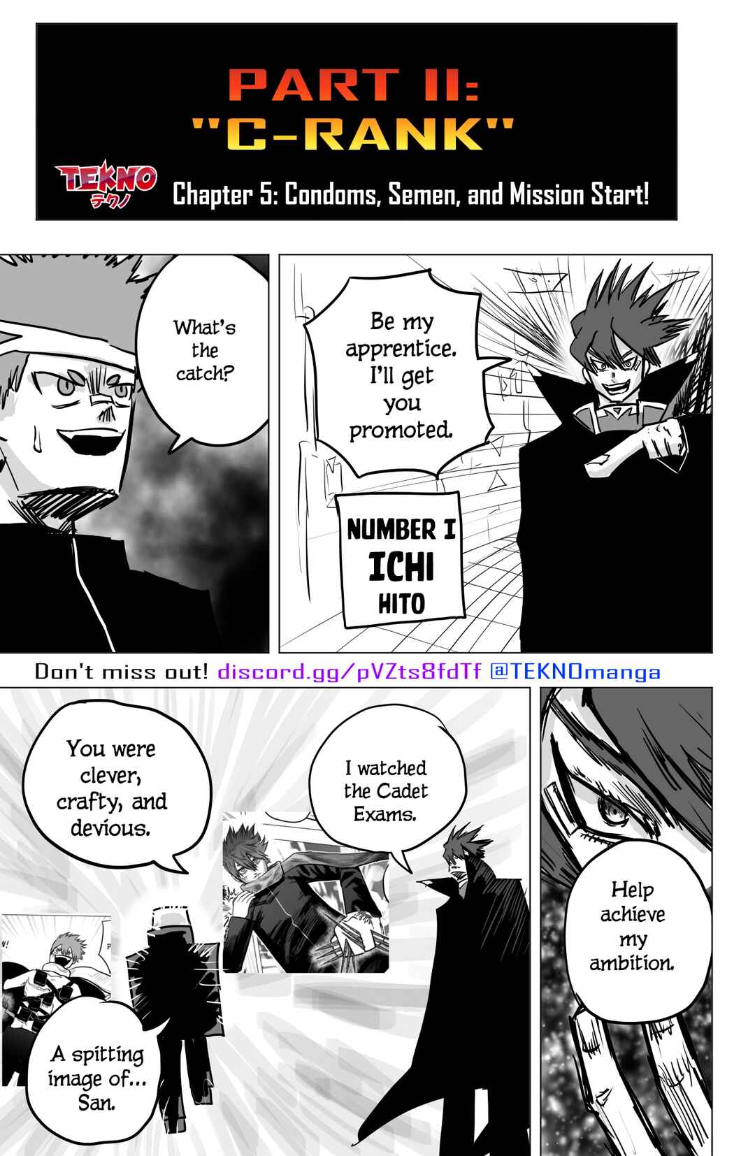 TEKNO: Sci-Fi Shonen Manga! Chapter 5 - Page 1