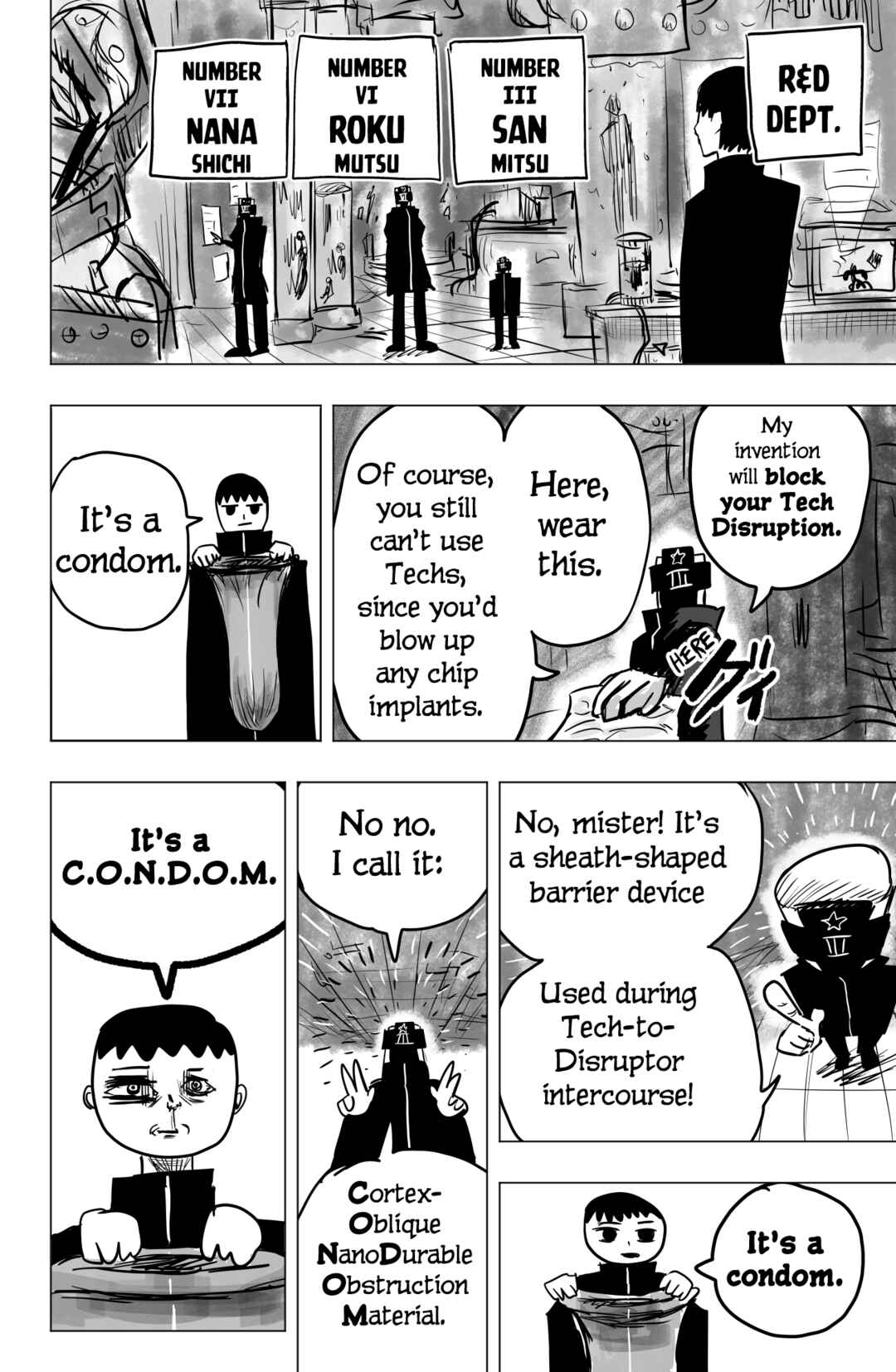TEKNO: Sci-Fi Shonen Manga! Chapter 5 - Page 4