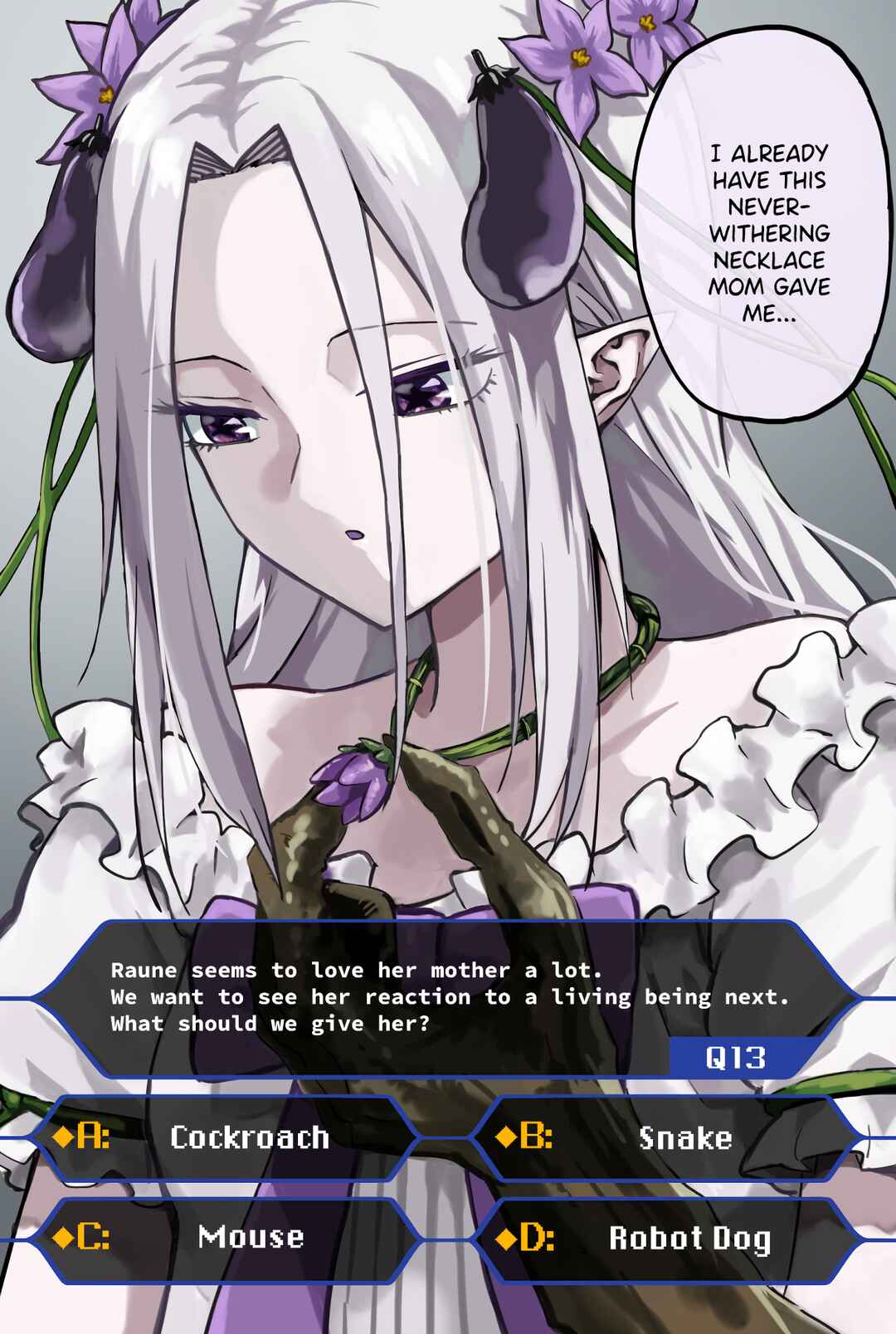 Raising an Eggplant Girl Using Online Polls Chapter 15 - Page 2