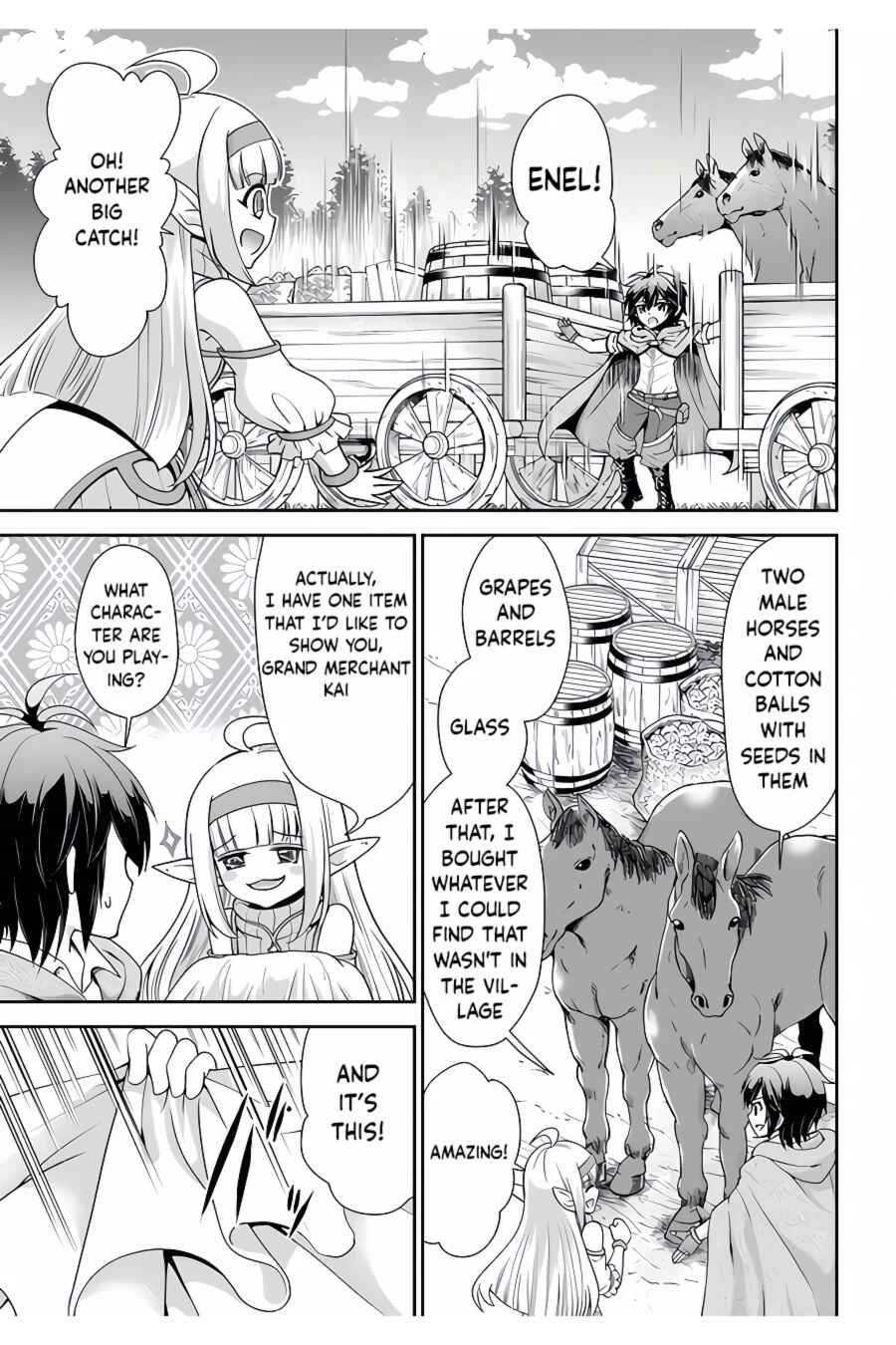 Tenohira Kaitaku Mura de Isekai Kenkokuki ~Fueteku Yome-tachi to Nonbiri Mujintou Life~ Chapter 38 - Page 14