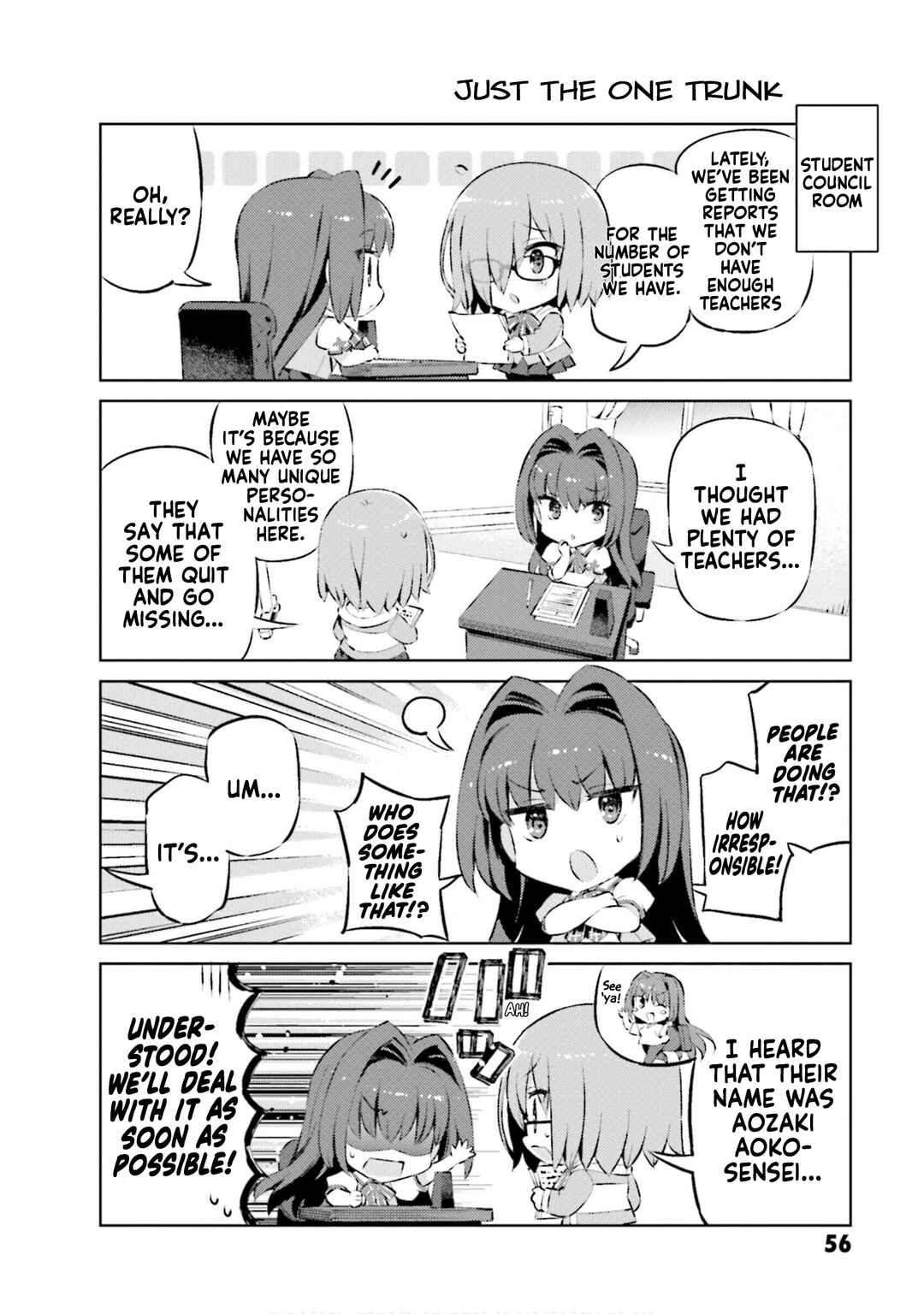 Type-Moon Gakuen - Chibi Chuki! Chapter 63 - Page 2