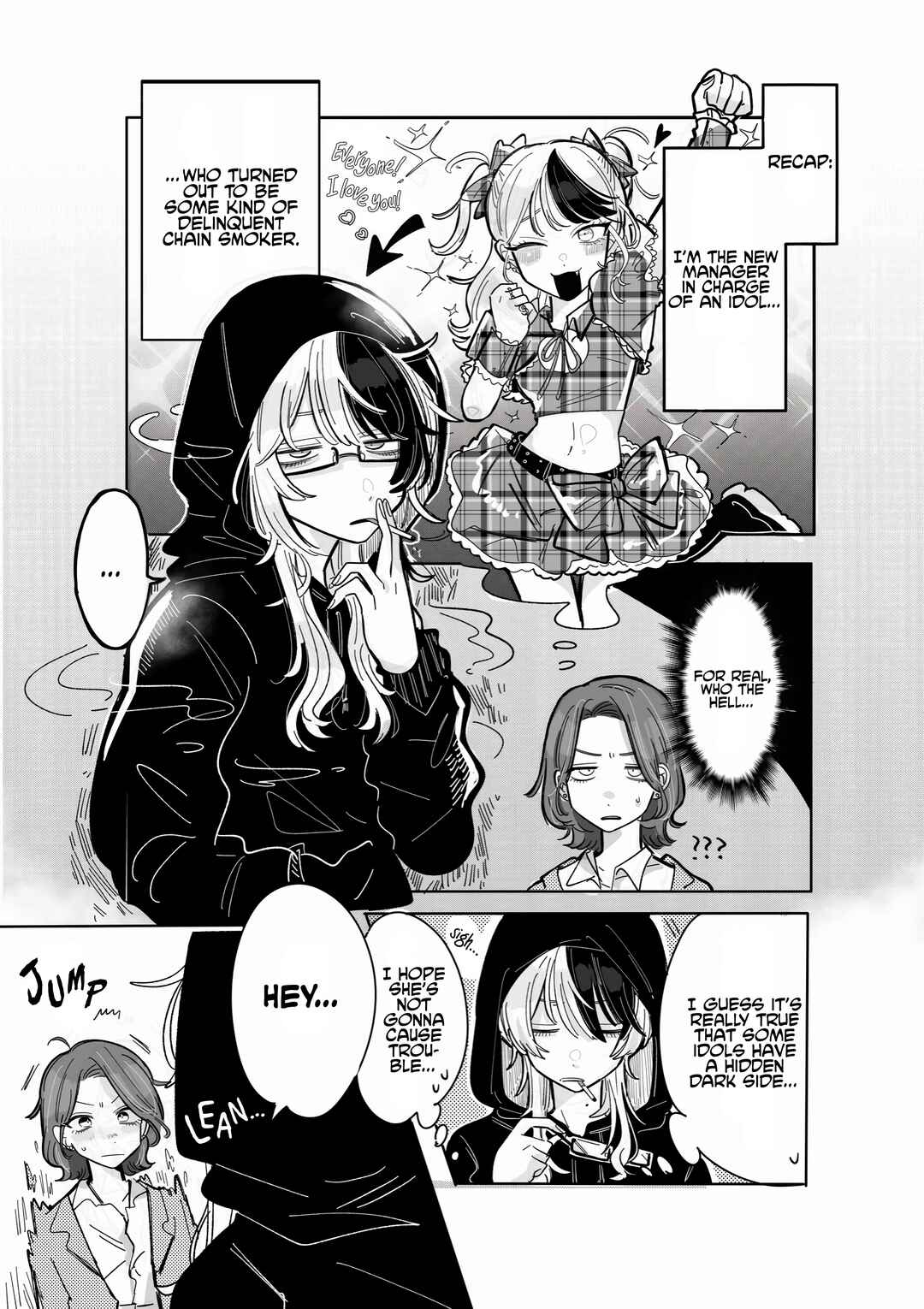 Yabai Idol no Manager ni Nacchatta Hanashi Chapter 2 - Page 1