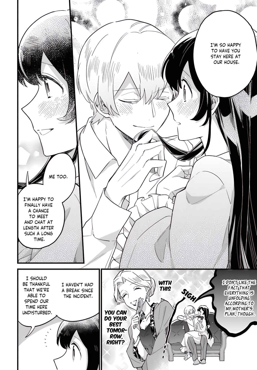 Yowaki MAX Reijou nanoni, Ratsuwan Konyakusha-sama no Kake ni Notte Shimatta Chapter 21 - Page 19