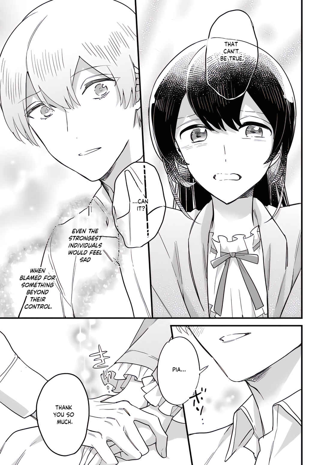 Yowaki MAX Reijou nanoni, Ratsuwan Konyakusha-sama no Kake ni Notte Shimatta Chapter 21 - Page 26