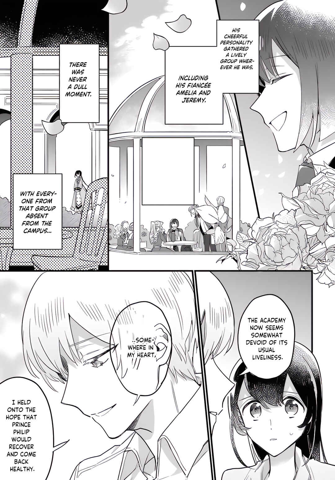 Yowaki MAX Reijou nanoni, Ratsuwan Konyakusha-sama no Kake ni Notte Shimatta Chapter 21 - Page 28