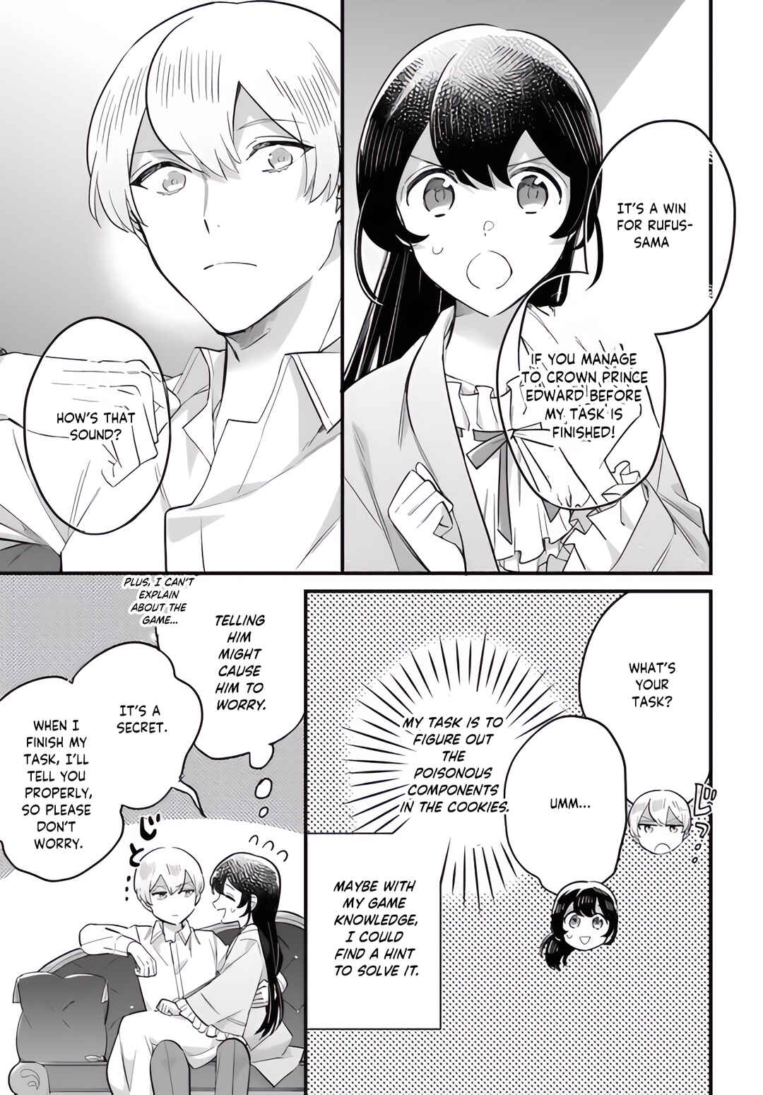 Yowaki MAX Reijou nanoni, Ratsuwan Konyakusha-sama no Kake ni Notte Shimatta Chapter 21 - Page 32