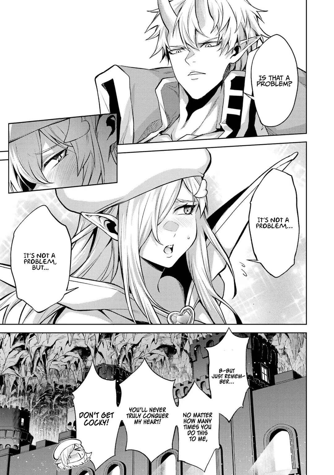 Tensei Shitara Joban de Shinu Chuu-Boss datta - Heroine Kenzokuka de Ikinokoru Chapter 8 - Page 49