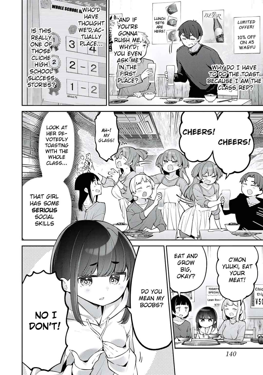 Yowa Yowa Sensei Chapter 58 - Page 4