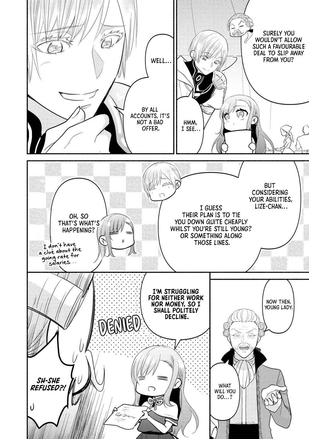 Tensei Youjo.: Shinjuu to Ouji to, Saikyou no Oji-san Youhei-dan no Naka de Ikiru Chapter 27 - Page 10