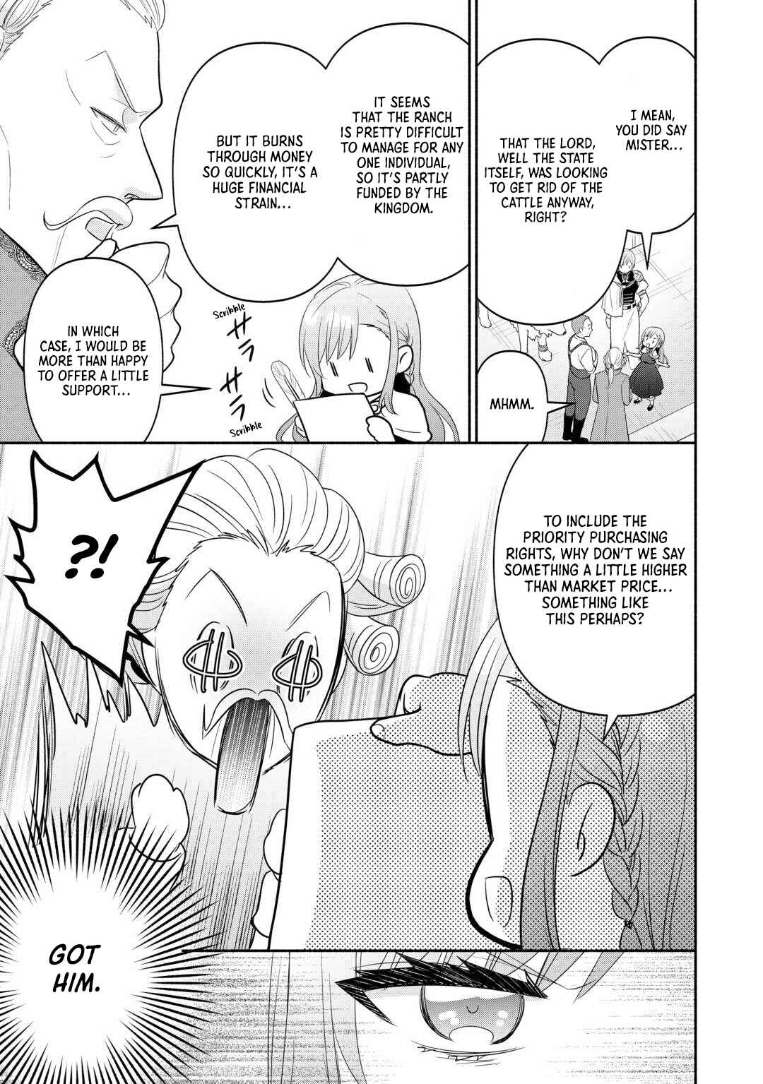 Tensei Youjo.: Shinjuu to Ouji to, Saikyou no Oji-san Youhei-dan no Naka de Ikiru Chapter 27 - Page 13