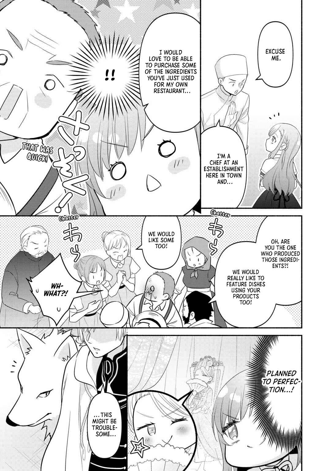 Tensei Youjo.: Shinjuu to Ouji to, Saikyou no Oji-san Youhei-dan no Naka de Ikiru Chapter 27 - Page 15