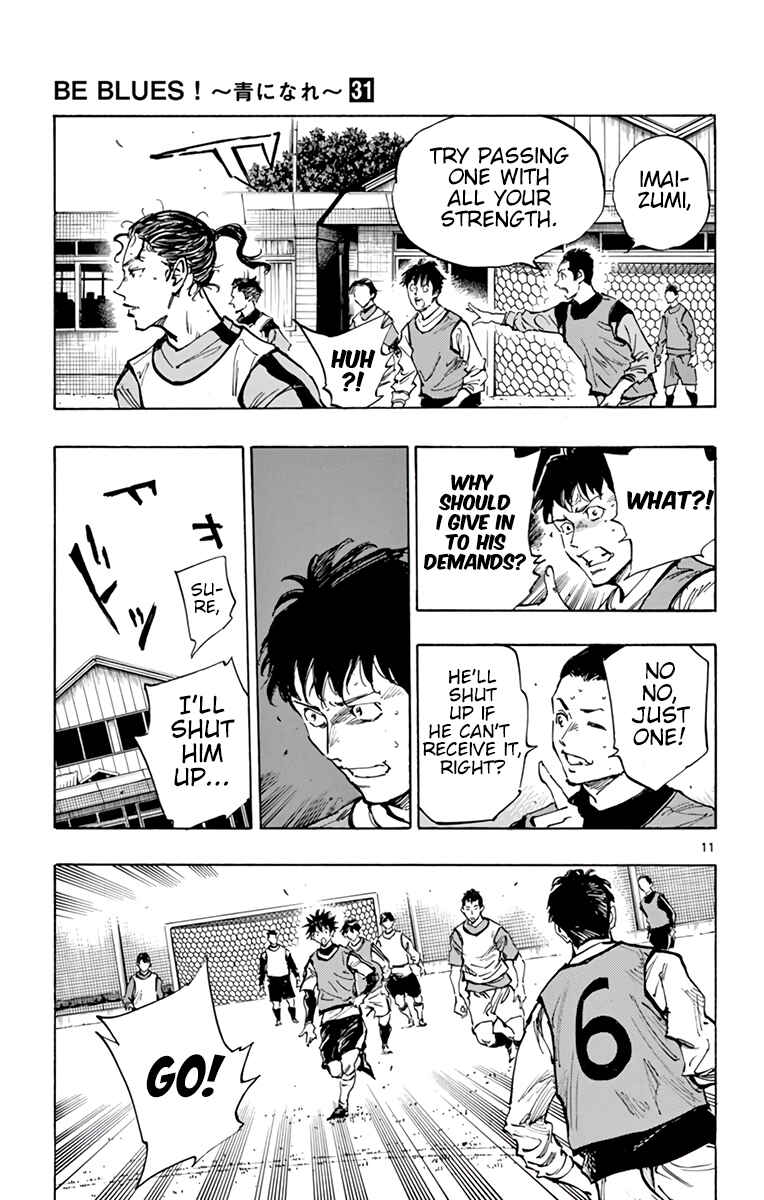 BE BLUES ~Ao ni Nare~ Chapter 302 - Page 11