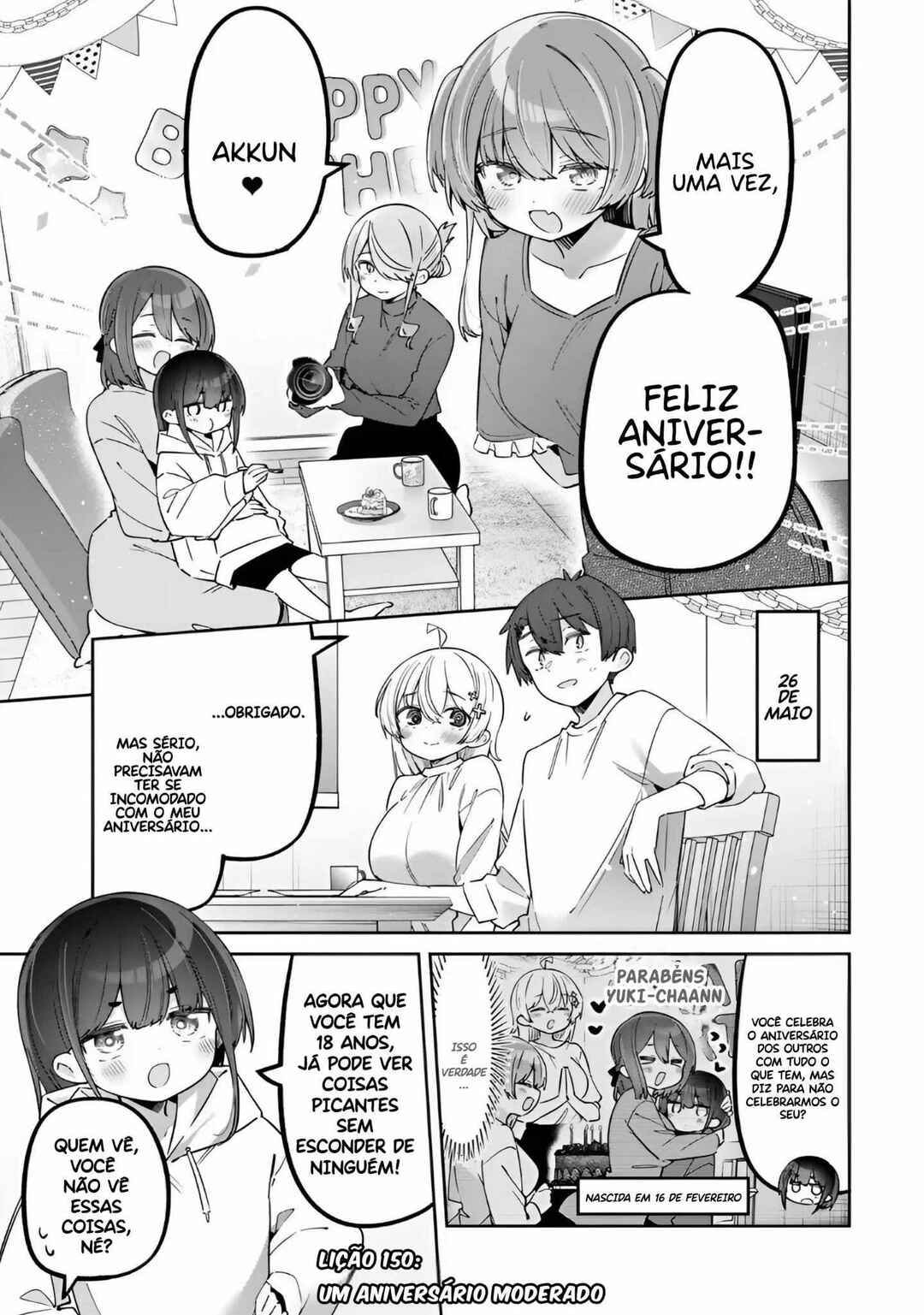 Yowa Yowa Sensei Chapter 150 - Page 1