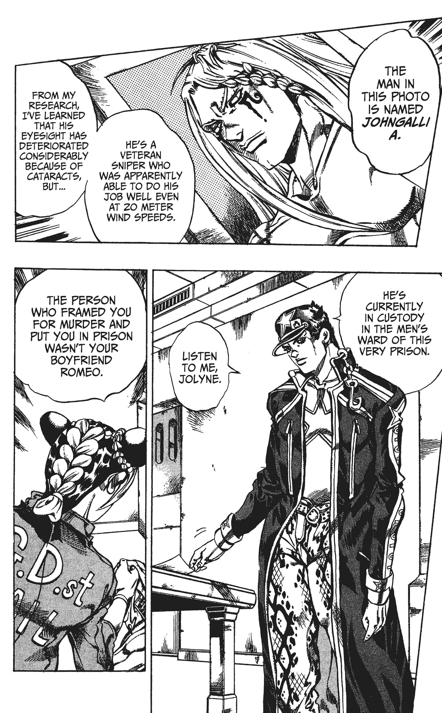 JoJo no Kimyou na Bouken: Part 6 - Stone Ocean Chapter 12 - Page 9