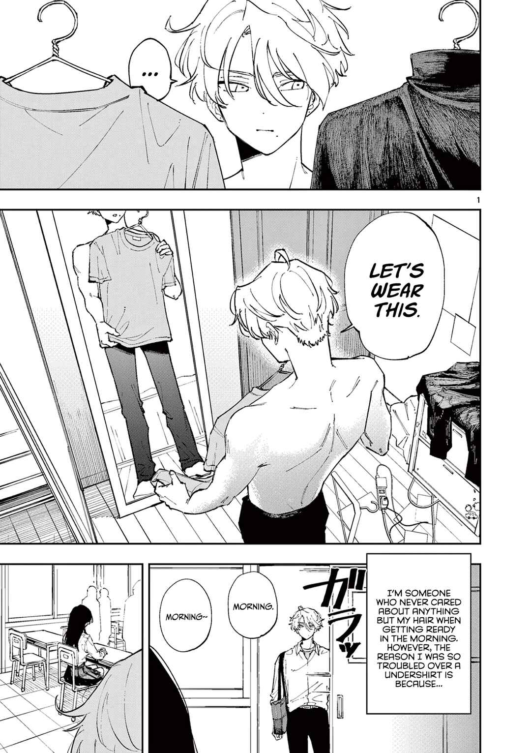 Tonari no Seki no Yatsu ga Souiu Me de Mitekuru Chapter 3 - Page 1