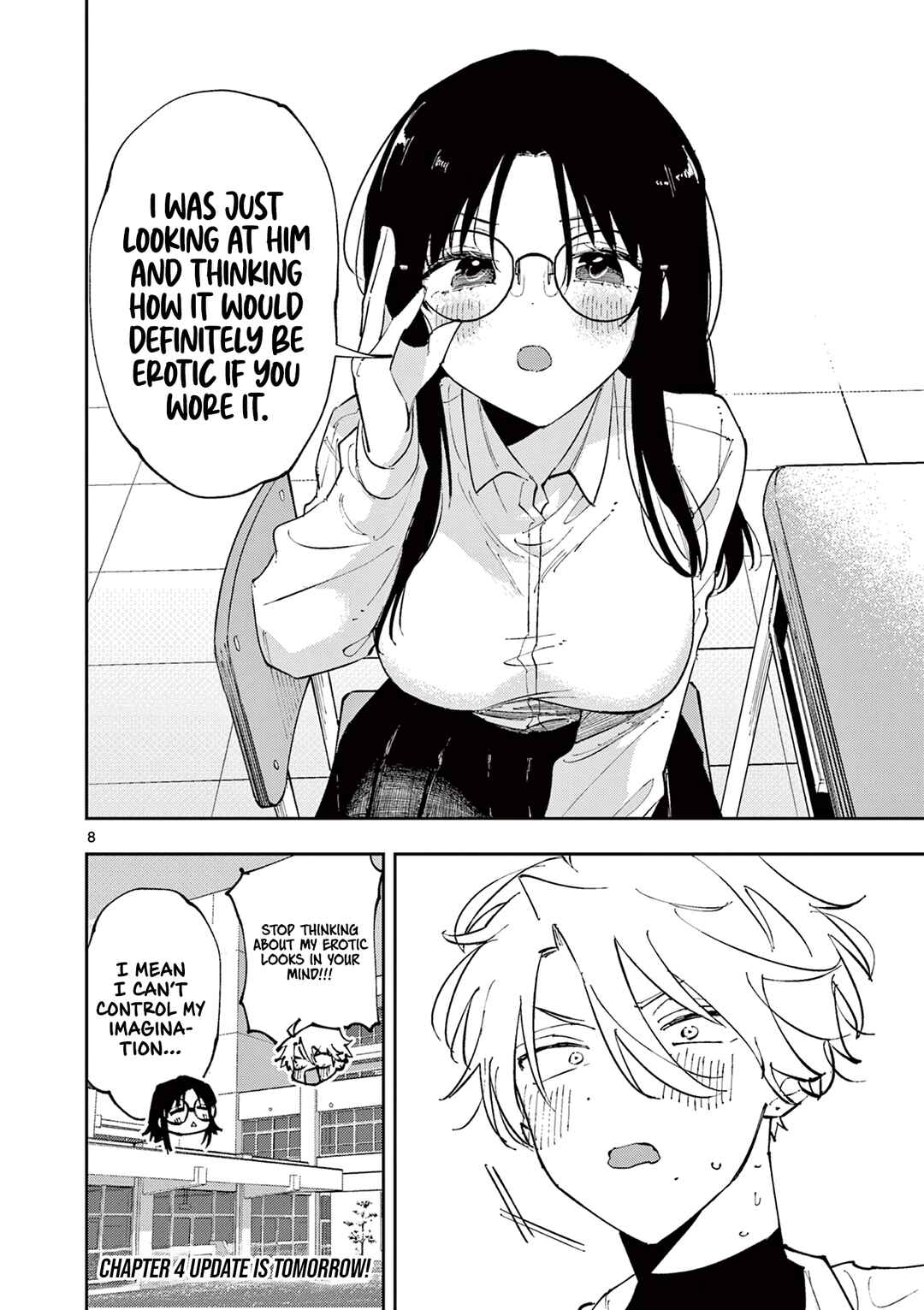 Tonari no Seki no Yatsu ga Souiu Me de Mitekuru Chapter 3 - Page 8